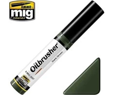 AMMO by MIG Jimenez AMMO MIG Oilbrusher aliejiniai dažai sendinimui – Dark Žalias 3507