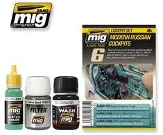 AMMO by MIG Jimenez AMMO MIG sendinimo rinkinys šiuolaikiniams rusiškiems kokpitams 7435