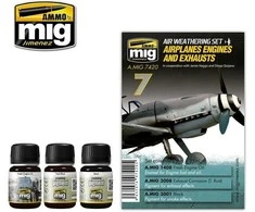AMMO by MIG Jimenez AMMO MIG sendinimo rinkinys lėktuvų varikliams ir išmetimams