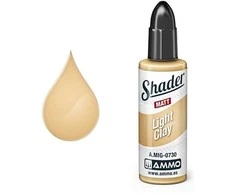 AMMO by MIG Jimenez AMMO MIG SHADER dažai Light Clay 0730, matinis, 10 ml aerografui
