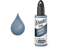 AMMO by MIG Jimenez AMMO MIG SHADER matinis dažas aerografui Night Mėlyna 10 ml (0749)