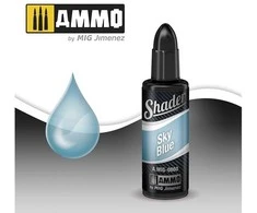 AMMO by MIG Jimenez AMMO MIG SHADER Sky Mėlyna efektų dažai modeliui, 10 ml