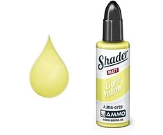 AMMO by MIG Jimenez AMMO MIG SHADERS matinis dažas Light Geltona 0720, 10 ml aerografui
