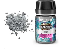 AMMO by MIG Jimenez AMMO MIG sidabrinis pigmentas 35 ml, A.MIG-3045 – miniatiūroms
