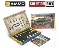 AMMO by MIG Jimenez AMMO MIG Solution Box 26: NATO &amp; Bundeswehr – dažų ir sendinimo rinkinys