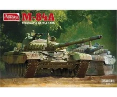 Amusing Hobby M-84A Jugoslavijos tankas 1/35 plastikinis surenkamas modelis