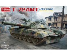 Amusing Hobby Ukrainos pagrindinis tankas T-72AMT, modelis 1/35, 35A067