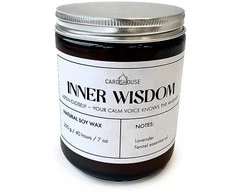 Ancient Wisdom Aromaterapinė sojų žvakė Be Chilled – levandų ir pankolio, 40 h, veganams