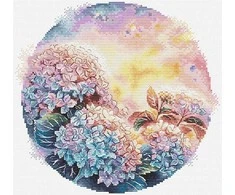 Andriana Kryželių siuvinėjimo rinkinys „Naujos dienos šiluma“ 20,5x19 cm