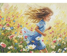 Andriana Siuvinėjimo kryželiu rinkinys „Greičiau už vėją“ 25,5×19,5 cm