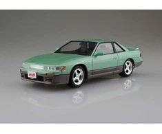 Aoshima Initial D Nissan Silvia S13 Iketani 1/24 plastikinis modelis