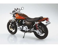Aoshima Kawasaki 750RS Z2 1973 1/12 plastikinis modelis su tiuningo detalėmis