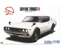 Aoshima Nissan Skyline HT KPGC110 2000GT-R '73 1/24 plastikinis rinkinys