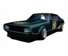 Aoshima Nissan Skyline Kenmary LB Performance surenkamas modelis 1/24