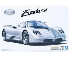 Aoshima Pagani Zonda C12S 1/24 plastikinis automobilio modelis
