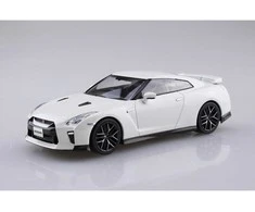 Aoshima Snap Kit Nissan GT-R 1/32, perlamutrinė balta (05639)