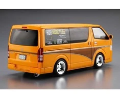 Aoshima Toyota Hiace 2012 TRH200V 1/24 plastikinis surenkamas modelis
