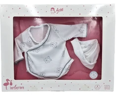 Arias 40 cm lėlių kūdikio rūbeliai – tinka Reborn lėlytėms