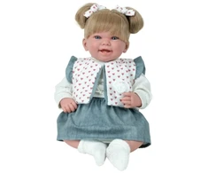 Arias lėlė mergaitė juokiasi 45 cm