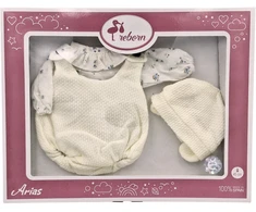 Arias rūbeliai lėlei kūdikiui 45 cm, tinka Reborn