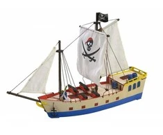 Artesania Latina surenkamas medinis piratų laivas 32,5 cm vaikams 8+