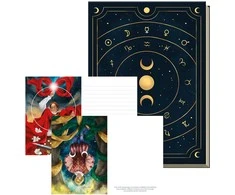 Nešiojamas Užrašų Knygelė - Lo Scarabeo Astral Journal 160 Liniuotų Puslapių 15 x 21 cm 380 g