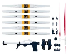 Bandai Gunpla 19 papildomų dalių rinkinys – Fin Funnel priedai modeliams