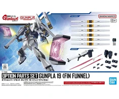 Bandai Gunpla 19 papildomų dalių rinkinys – Fin Funnel priedai modeliams