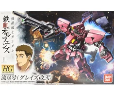 Bandai Gunpla modelis HG Ryusei-go Graze Custom II Iron-Blooded Orphans 1/144 60385