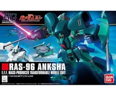 Bandai Gunpla modelis HGUC Anksha RAS-96 Gundam Unicorn 1/144 55743