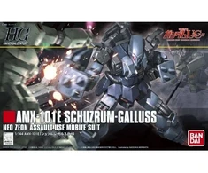 Bandai Gunpla modelis HGUC Schuzrum Galluss AMX-101E 1/144 64130