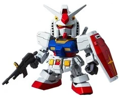 Bandai Gunpla SD EX-Standard RX-78-2 Gundam plastikinis modelis