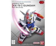 Bandai Gunpla SD EX-Standard RX-78-2 Gundam plastikinis modelis