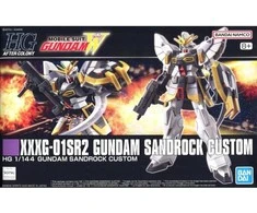 Bandai HGAC Gundam Sandrock Custom 1/144 plastikinis Gunpla rinkinys