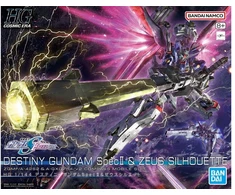 Bandai HGCE 1/144 „Destiny Gundam“ II specifikacija ir Zeuso siluetas