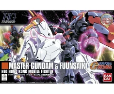 Bandai HGFC Master Gundam ir Fuunsaiki modelis 1/144 57747