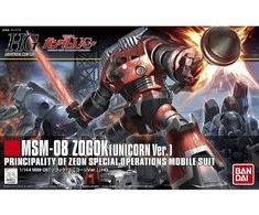 Bandai HGUC Gundam Unicorn MSM-08 Zogok 1/144 Gunpla rinkinys