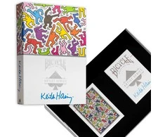 Žaidimų Kortos - Bicycle Artist Series Keith Haring Riboto Leidimo 2 Kaladės