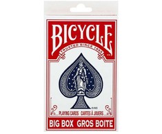 Bicycle Big Box Žaidimų Kortos (Raudonos)