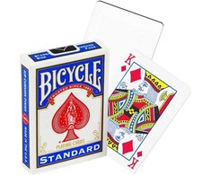 Bicycle Blank Back Standard Face kortos