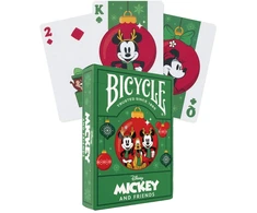 Bicycle Disney Mickey and Friends Holiday kalėdinės žaidimo kortos