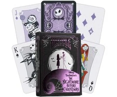 Bicycle Nightmare Before Christmas kolekcinės žaidimo kortos – magijai