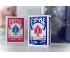 Bicycle mėlynos kortos kairiarankiams pokeriui ir triukams