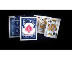 Klasikinės Bicycle Rider Back pokerio kortos – mėlynos, Air-Cushion