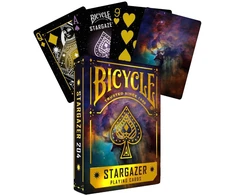 Žaidimų Kortos - Bicycle Stargazer 204 Kaladė Su Air-Cushion® Apdaila, Kosminis Dizainas