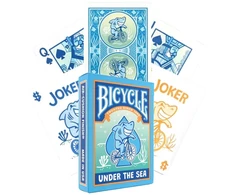 Bicycle „Under The Sea“ žaidimo kortos – povandeninės iliustracijos, 52+2