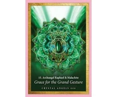 Blue Angel Mėlyna Angel Crystal Mandala Oracle Kortos Mėlyna Angel