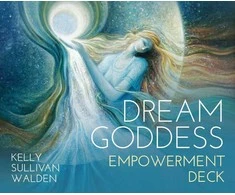 Blue Angel Mėlyna Angel Dream Goddess Empowerment Inspiration Kortos