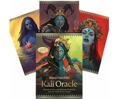Blue Angel Mėlyna Angel Mėlyna Angel Kali Oracle Pocket Edition Kortos