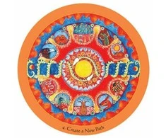 Blue Angel Mėlyna Angel Mėlyna Angel Mandala Oracle Kortos